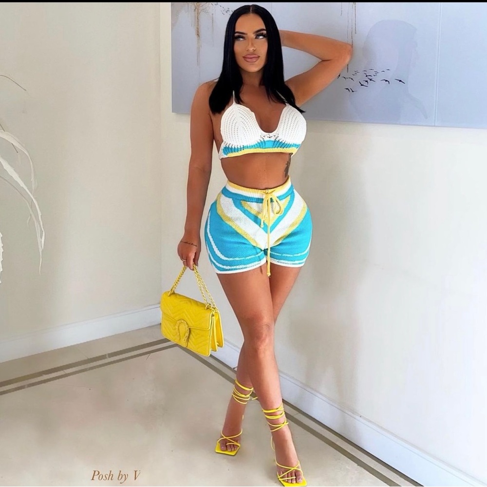 Only worn once two piece set